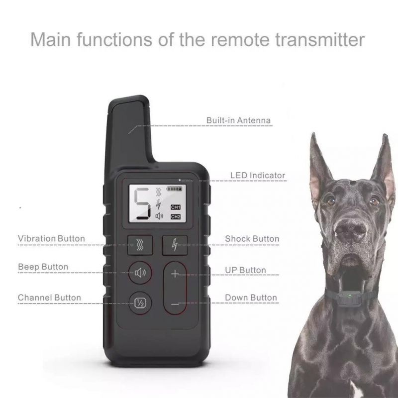 Rechargeable Waterproof Remote Electronic Dog Training Smart Dog Collar/Factory Price/Pet Toy