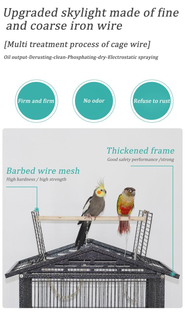 Wholesale Large Stainless Steel Aviary Bird Cage