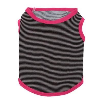 Pet Shirts Cotton Striped T-Shirts for Cat Dog Puppy