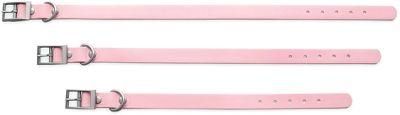 Friendly PVC Material Popular Pink Color Waterproof Dog Collar and Leash Sets