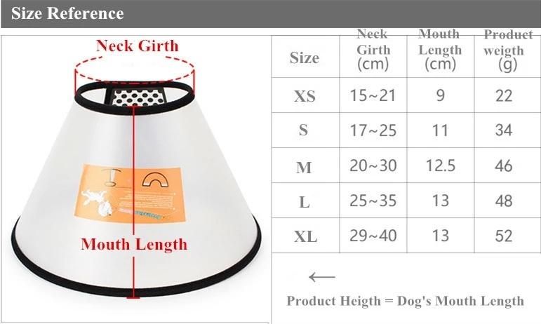 Adjustable Protective Collars for Pet Dog & Cat