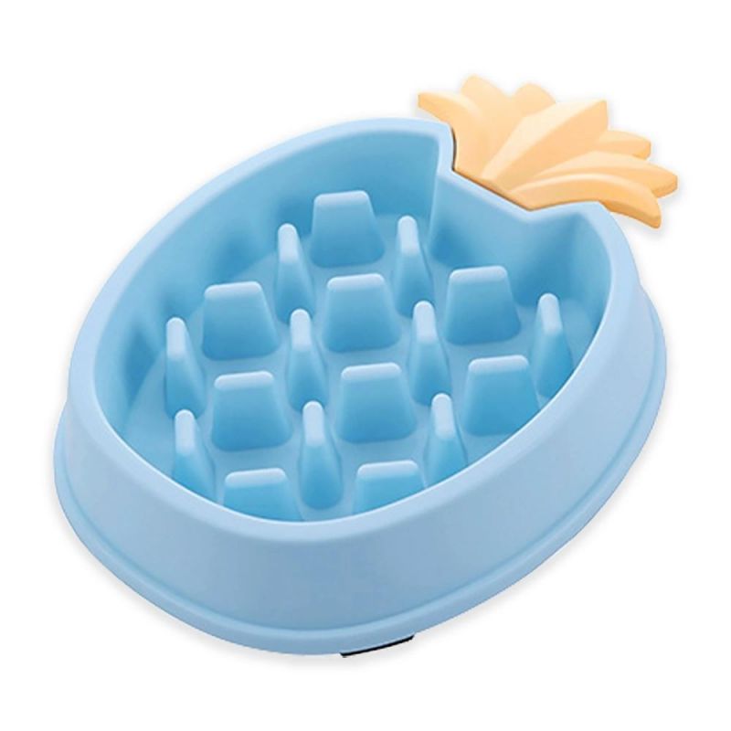 Five Color Pet Slow Feeding Bowl