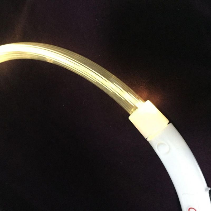 LED Dog Collar USB Rechargeable Glowing Pet Dog Collar