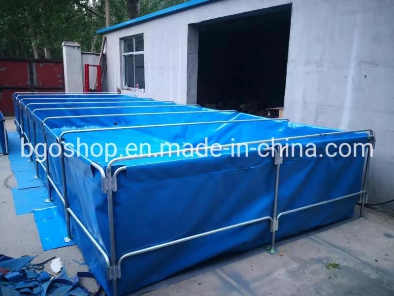 30000L Collapsible Fish Ponds PVC Fish Farming Tanks