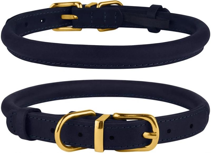 Rolled Collars Suitable for Long Haired Dog Breeds