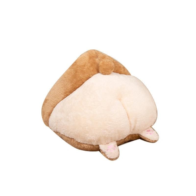 Animal Body Shape Bed Pet House Wholesale Lovely Stuffed Corgi Cheap Custom Animal Cushion Bedroom Decoration Plush Toy