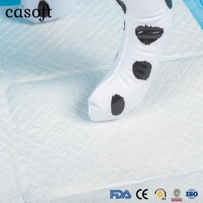 OEM Blue Disposable Absorbent Hygiene Sheet Incontinence Bed/Under Pet Pad Puppy Training China Factory Promotion Discount