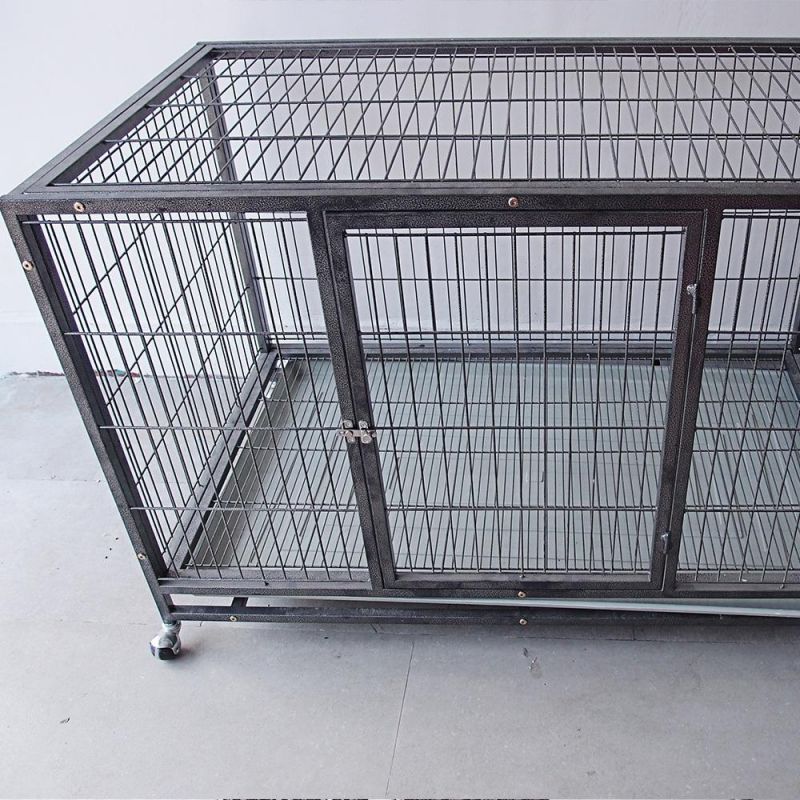 Large Size Hot Sale Square Tube Dog Cage Pet Shop Product