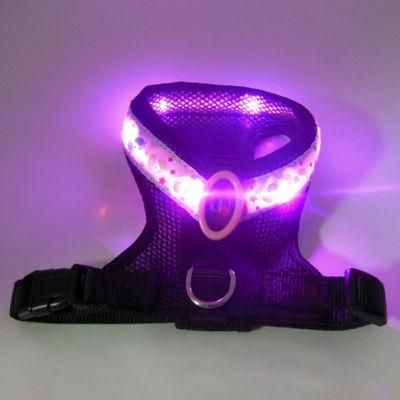 LED Dog Harness - USB Rechargeable