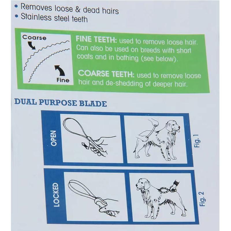 Wholesale Pet Brush Dog Cat Long Dehairer Scraper Pet Products