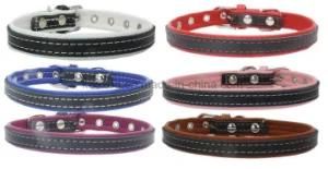 Real Leather /PU Pet Dog Cat Collar/Pet Products for Small/Medium Pet (KC0065)