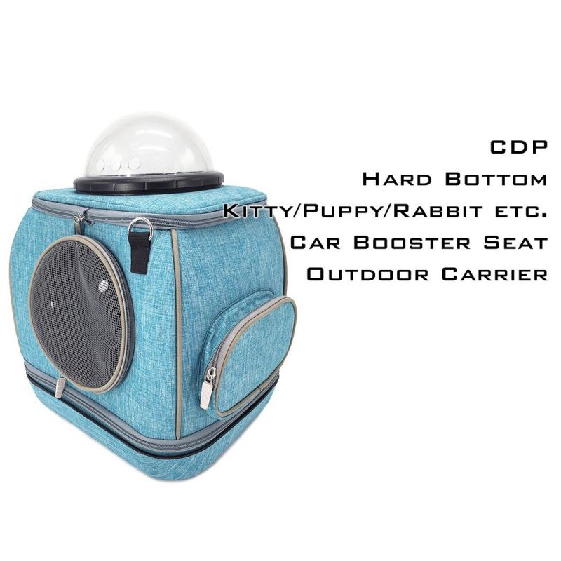 Space Capsule Window Multifunctional Portbale Pet Shoulder Cube Bag Puppy Kitty Carrier