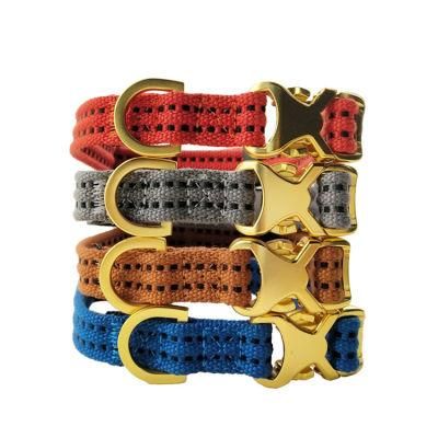 Customized Pet Accessories Adjustable Quick Release Pet Dog Collar with Buckle