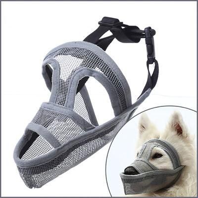Anti Bite Anti-Eating Licking Biting Mesh Breathable Dog Mouth Cover