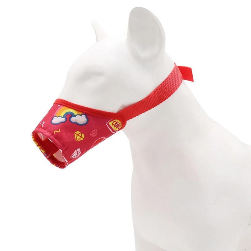 Adjustable Quick Fit Pet Muzzle Prevent From Biting Barking and Chewing
