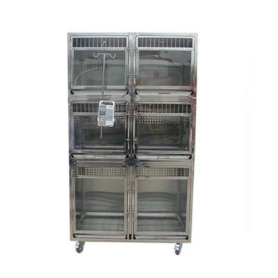 Customizable Pet Hospitalization Cage Good Quality Vet Hosapital Stainless Steel Animal Cages