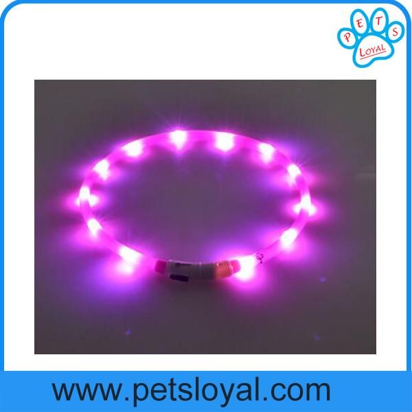 Factory Wholesale Cheap Pet Accessories LED Pet Dog Collar
