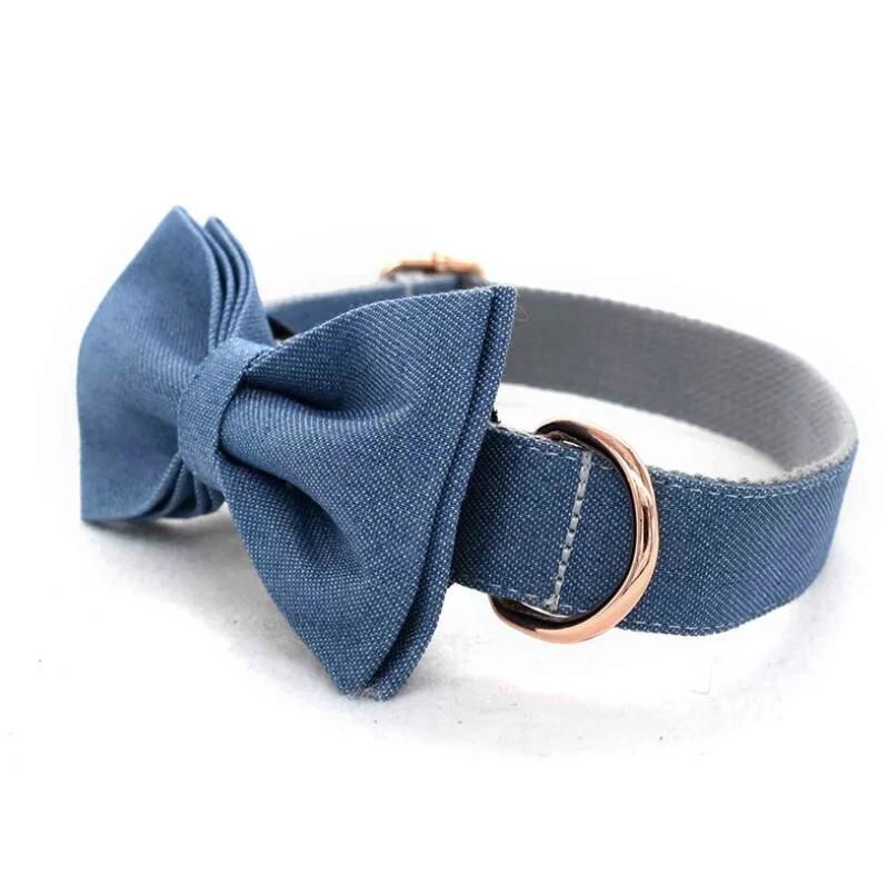 Cowboy Polyester Dog Collar Leash Set