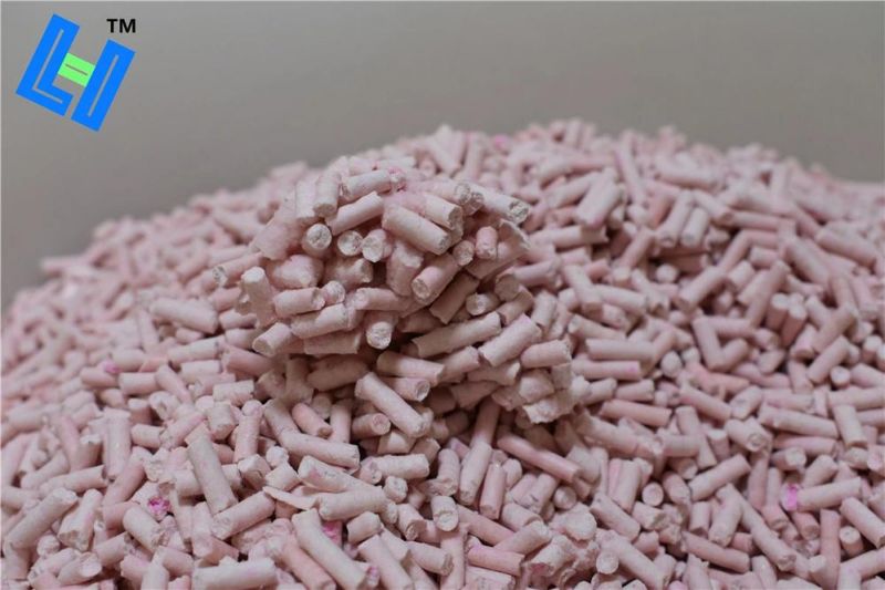 Peach Scent Tofu Cat Litter with Strong Odor Control