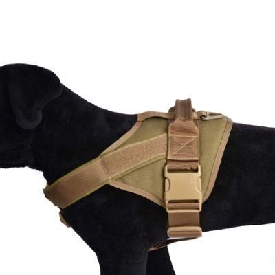 Tactical Service Dog Vest Harness Military K9 Escape-Proof Training Harness