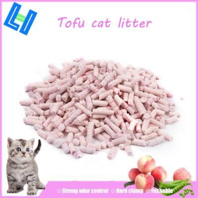 Peach Scent Tofu Cat Litter - Easy Clump