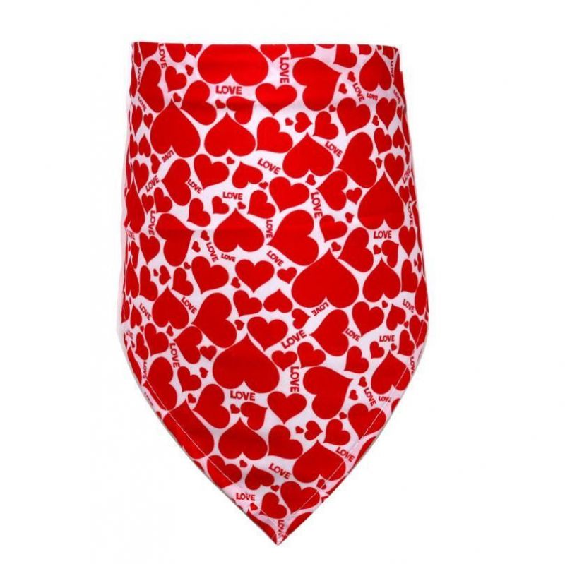 Saint Valentine′s Day Style Dog Bandana with Fast Delivery