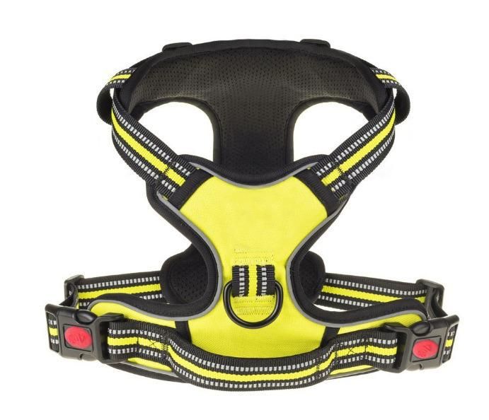 New Style Tactical Dog Harness Nylon Comfortable Pet Harness Training Adjustable Dog Harness