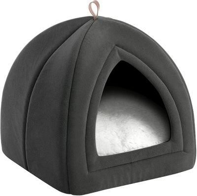 Cat Tent Kitty Bed Cat Hut with Removable Washable Cushioned Pillow