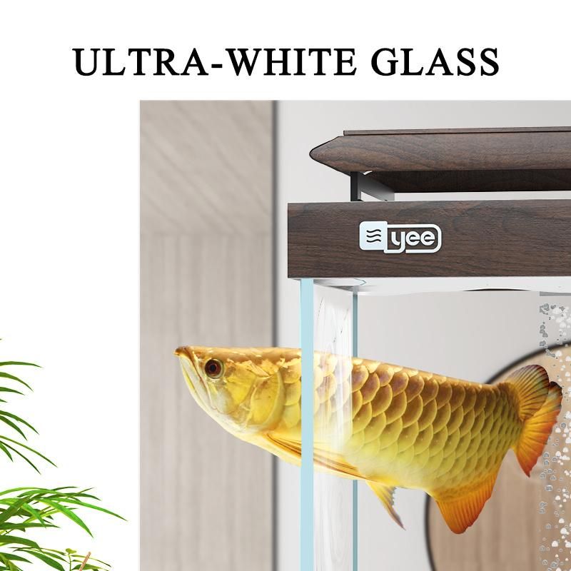 Yee Fish Aquarium Ecological Landscape Glass Aquarium Cabinet Arowana Tank