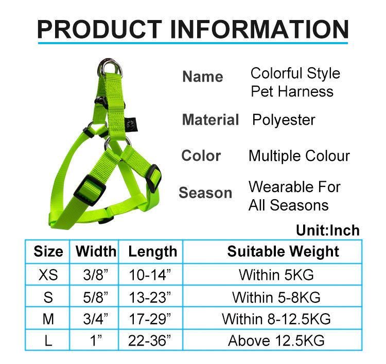 Reasonable Price Designer Custom Logo Dog Harness Leash Collar Sets
