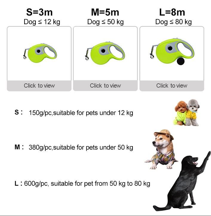 Retractable Dog Leash for Small Dog Leash