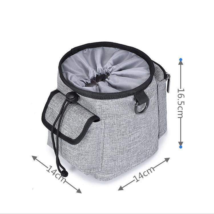 Customize OEM ODM Pet Training Dog Treat Pouch Bag with Waist Shoulder