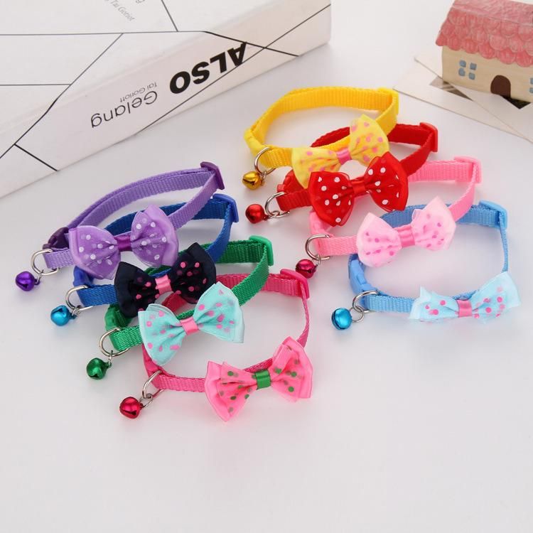 Manufacturer Wholesale Multi-Colors Nylon Cat Dog Collar