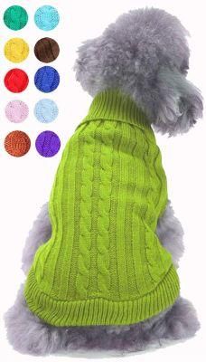 Warm Soft Lightweight Solid Color of Dog Sweater