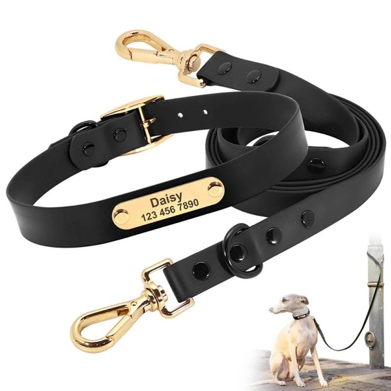 Support Customized Logo Slip Dog Leash for Medium Large Hands Free Dog Leash Waterproof Training Dog Lead Leash