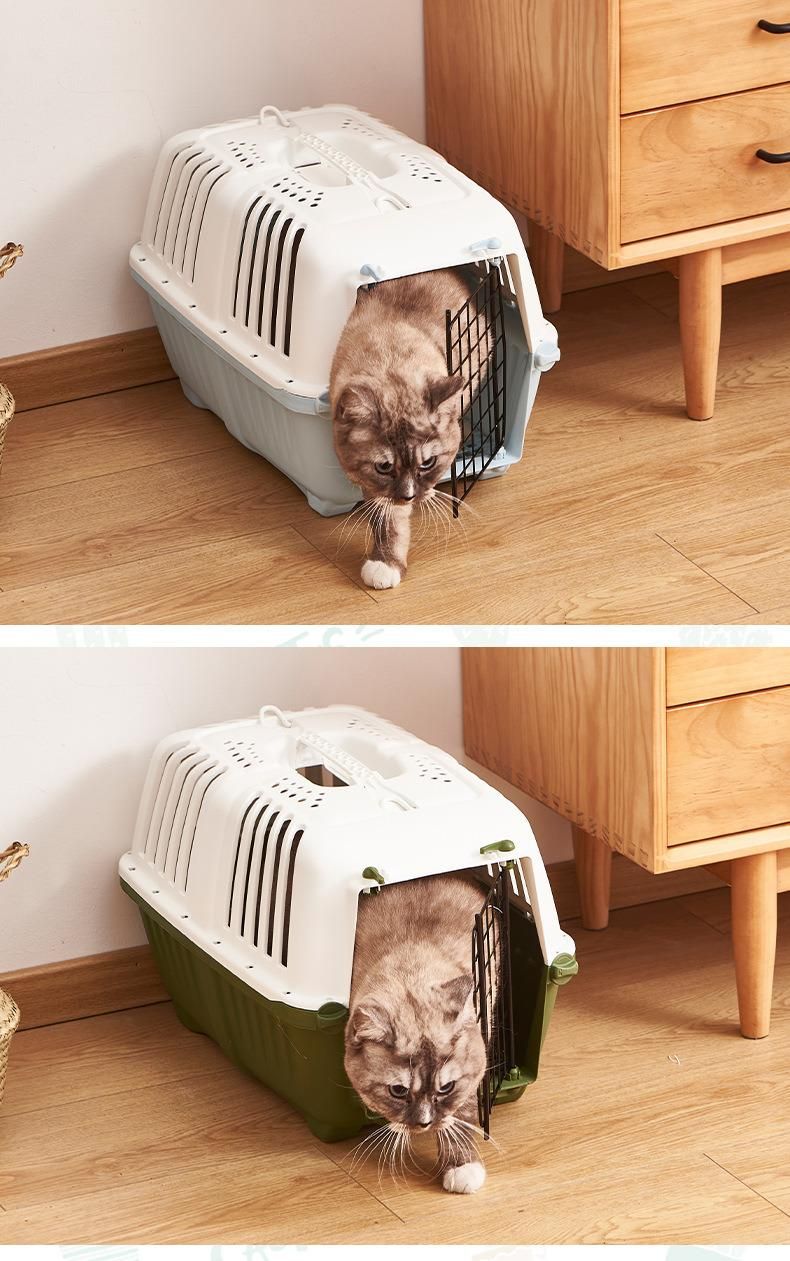 in Stock Pet Dog Accessories Carton Box Pet Transport Box for Cats