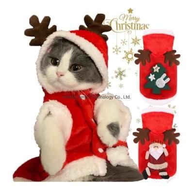 Custom Pet Clothes Reindeer Christmas Costume Puppy Winter Clothing Wholesale