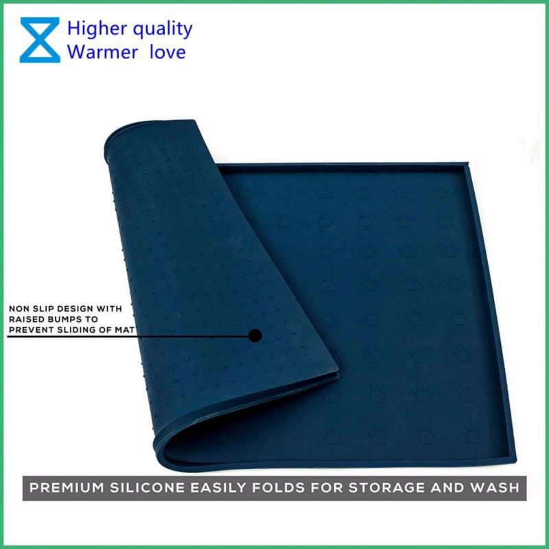Hot-Selling High Quality Silicone Pet Feeding Mats for Dog and Cats