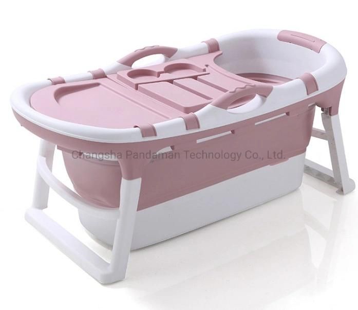 Pet Plastic Bath Bucket Fold Household Bathtub