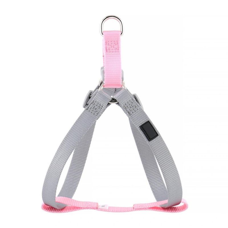 Fully Adjustable Step in Mix Colors Nylon Designers Dog Harness and Vest