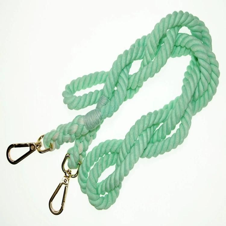 Beautiful Fashion Rope Leash Natural Ombre Colors Dog Leash