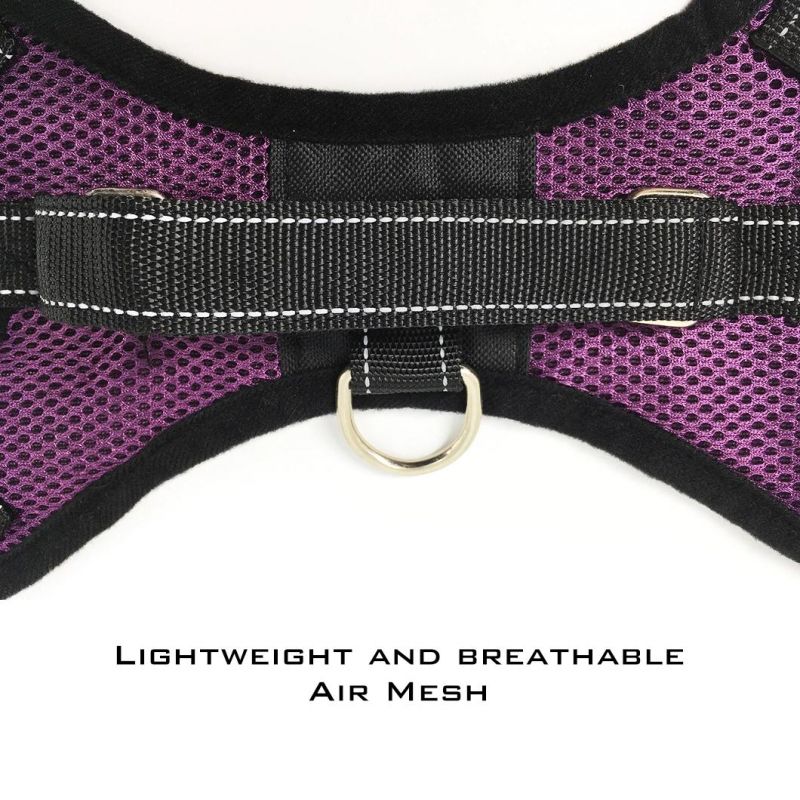 No Pull Stocked Outdoor Air Mesh Breathable Harness Dog Products