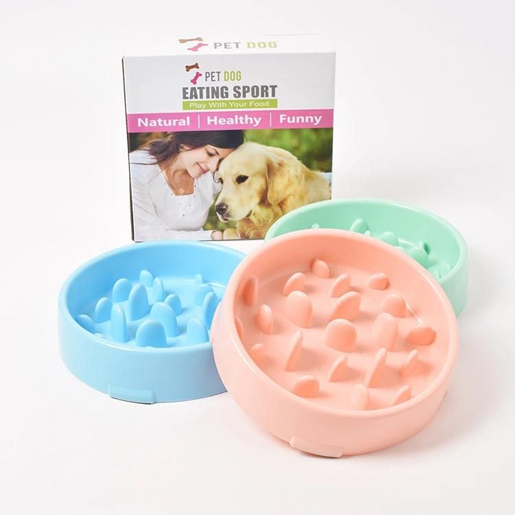 Pet Slow Eating Dog Bowl Slow Feeder Dog Food Bowl