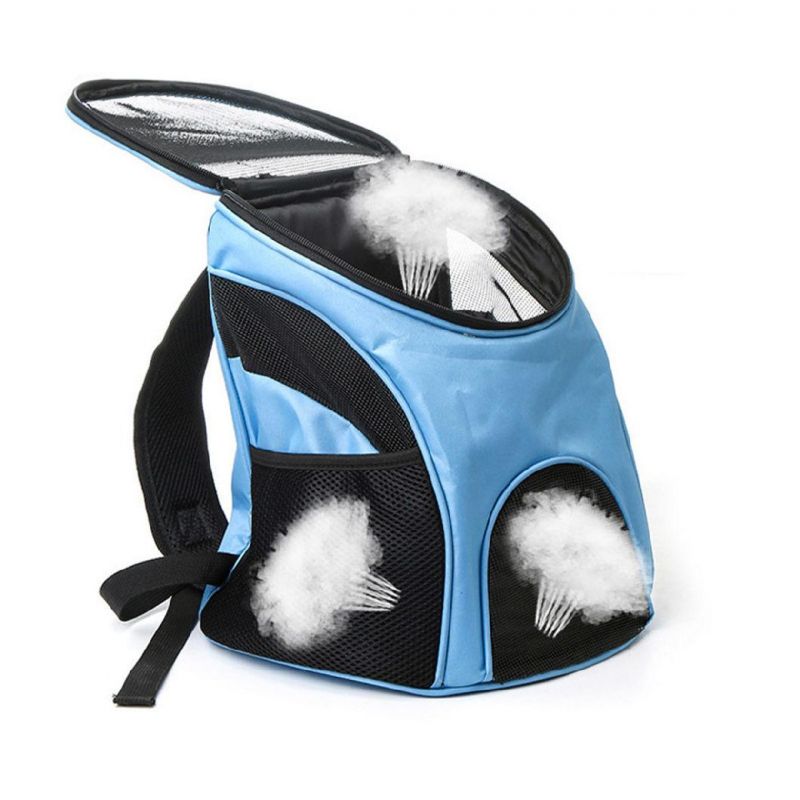 Pet Bag Outing Portable Bag Mesh Bag Breathable Pet Backpack Double Shoulder Backpack