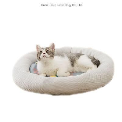 Summer Breathable Pet Mat Oxford Waterproof Cooling Cat Bed