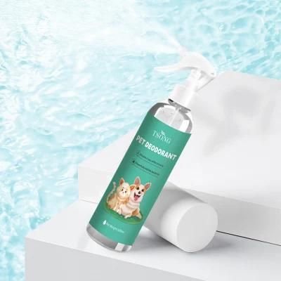 Tsong Contract Manufacturing Pet Hair Cleaning Shampoo for Pet Care 600ml Pet Deodorant Spray