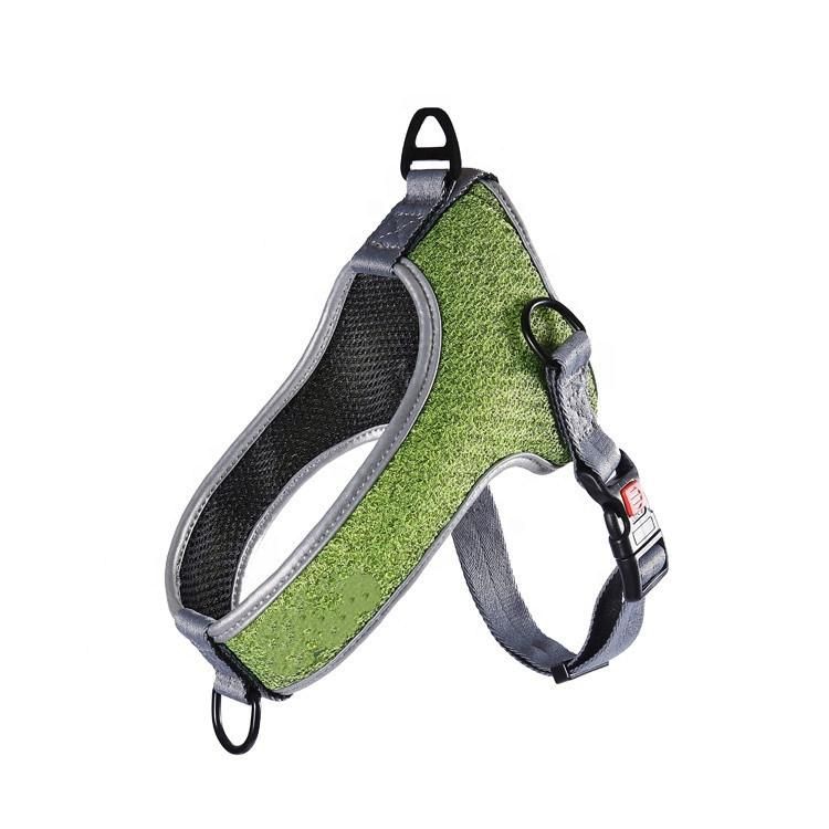 Dog Soft Padded Mesh Adjustable Luxury No Pull Durable Reflective Dog Harness