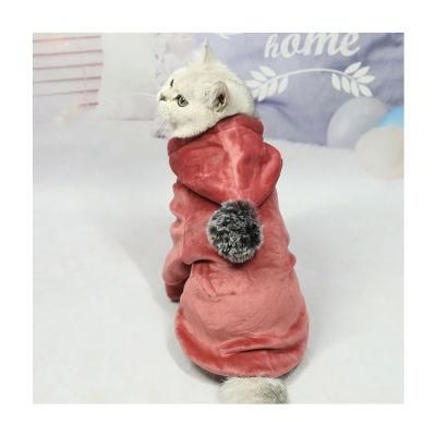 New Arrival 2021 Red and Black Two Color Simply Style Pet Clothes Dog