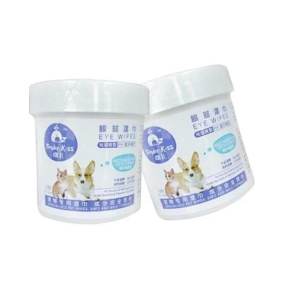 Pets Supply Disposable Products Cleaning Wipes Ear/Eyes Easy Take Non Woven Fabric Soft Daily Use Products OEM Sheets and Special Formula