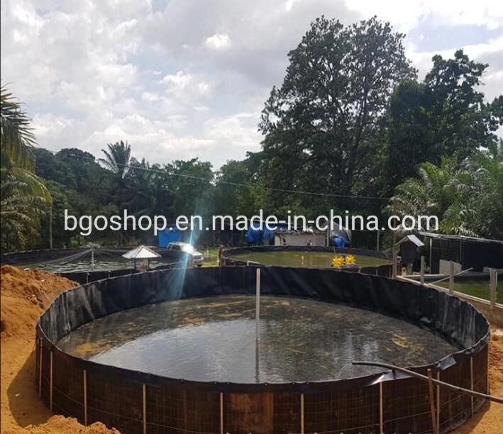 5m/8m/10m/16m (D) Steel Mesh Water Tank Fish Farming Pond PVC Tarpaulin/HDPE Fish Tank